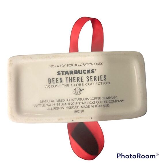 Starbucks California Ceramic Shopping Bag Gift Card Holiday- Been There Series - Picture 4 of 7